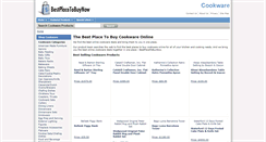 Desktop Screenshot of cookware.bestplacetobuynow.com