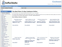 Tablet Screenshot of cookware.bestplacetobuynow.com